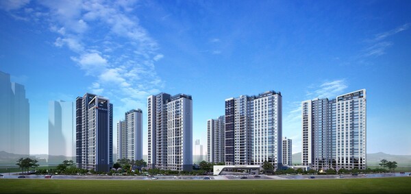 호반건설은 10월 '호반써밋 풍무(가칭)'를 분양할 예정이다.호반써밋 풍무는 김포 풍무역세권 B5블록(김포시 사우동 475-2 일원)에 들어서며, 지하 2층~지상 29층, 전용면적 84∙112∙186P㎡, 총 956가구 규모다. 타입별 분양 가구수는 ▲84㎡A 331가구 ▲84㎡B 183가구 ▲112㎡A 408가구 ▲112㎡B 28가구 ▲186P㎡(펜트하우스) 6가구다.[투시도=호반건설]