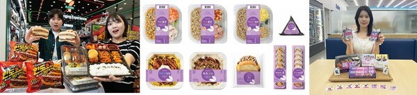 편의점 업계는 직장인 점심 수요를 겨냥한 신제품을 잇달아 출시하고 있다.(왼쪽부터)세븐일레븐, CU, GS25.[사진=각사]