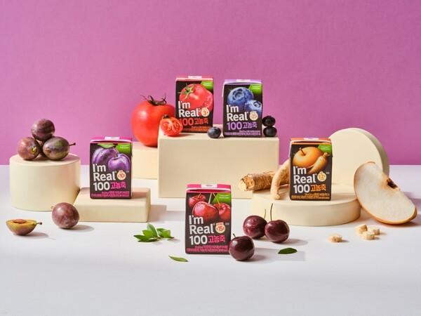 풀무원식품 실온 과채주스 브랜드 ‘아임리얼 100’의 고농축 제품군이 출시 10개월 만에 누적 판매량 700만 개를 넘어섰다.[사진=풀무원식품]