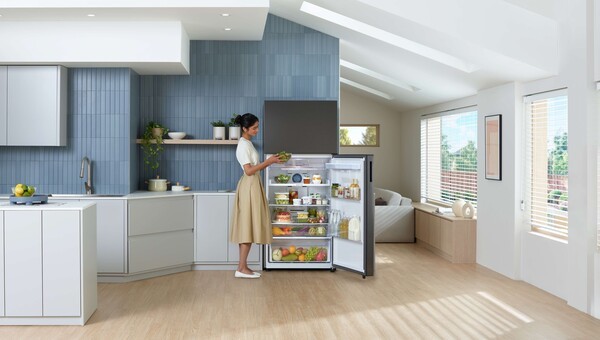 삼성전자는 2025년 1~10월 중남미 AI 가전 누적 판매량이 전년 동기 대비 약 40% 증가했다.중남미에서 인기가 높은 상냉동·하냉장(TMF) 냉장고 모델[사진=삼성전자]