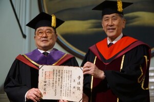 구자열 LS 이사회 의장, 와세다대 명예 법학박사 학위 받아