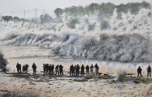 이상표 화가, 개인전 ‘길에서 마주친 우연, 발길이 만들어 낸 필연’ 개최