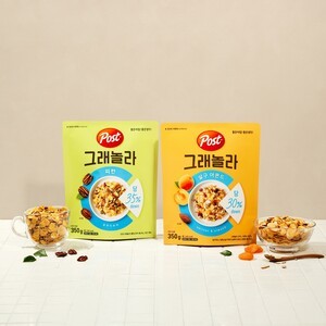 동서식품, ‘포스트 그래놀라’ 살구 아몬드•피칸 2종 출시